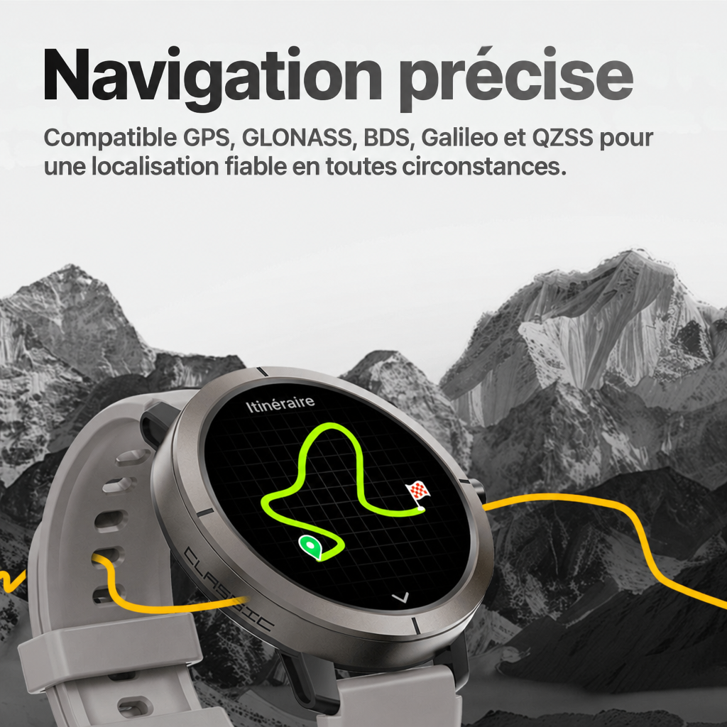 Alpha Sport Montre connectée
