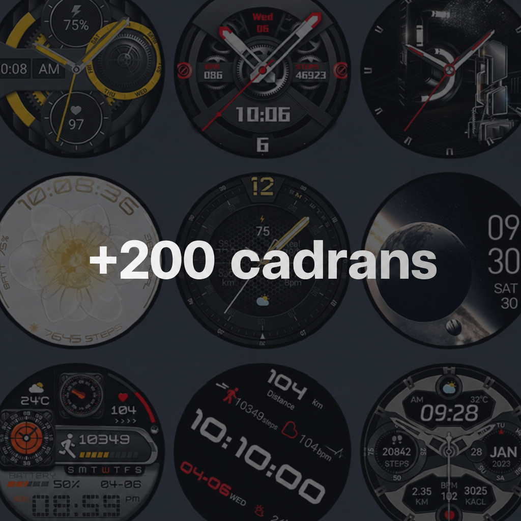 Alpha Sport Montre connectée