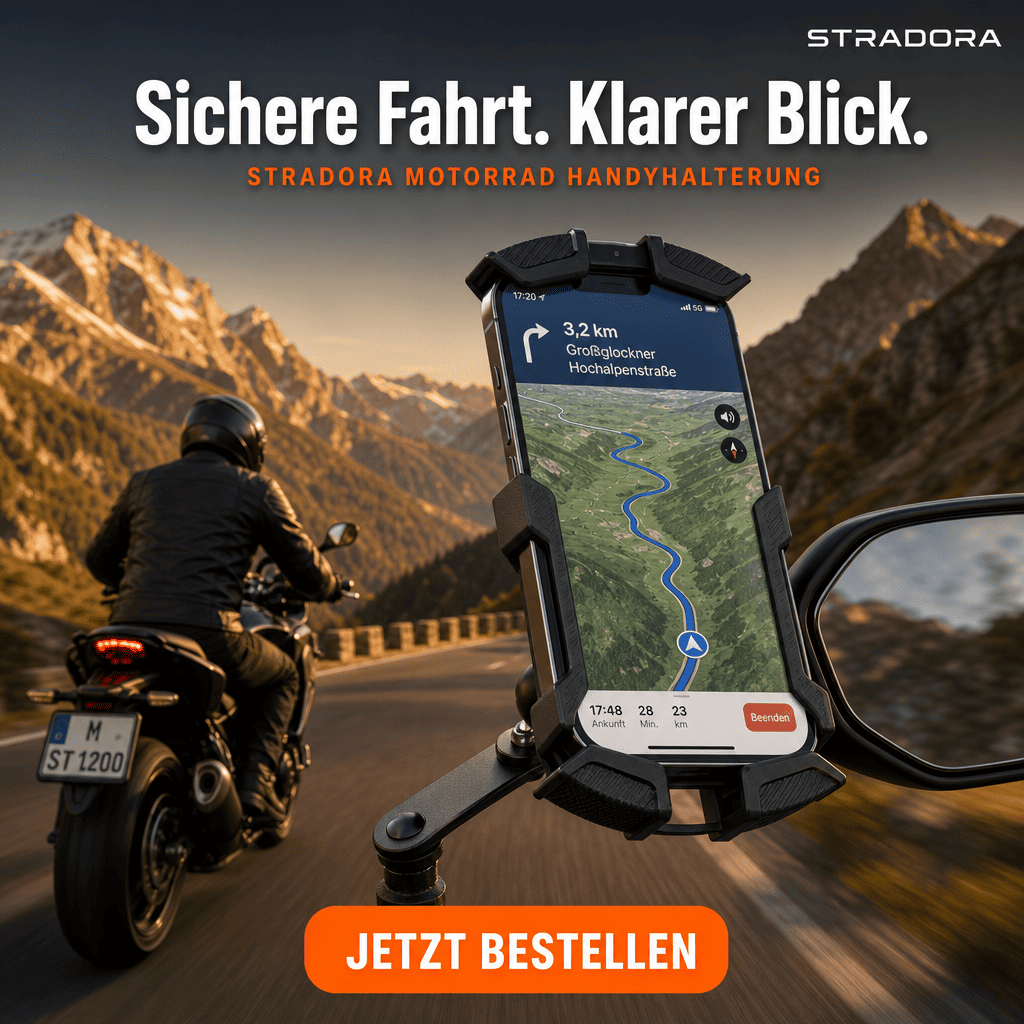 Stradora Motorrad Handyhalterung