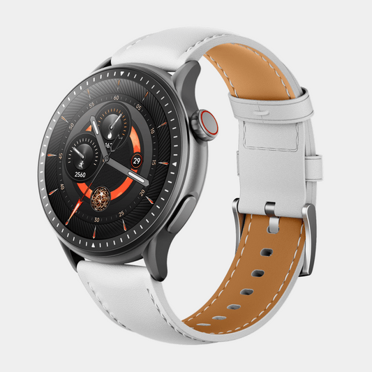 Chronos GTR3 - Lederband Weiß