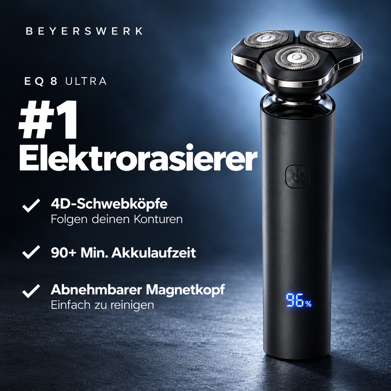 EQ 8 Ultra Elektrorasierer