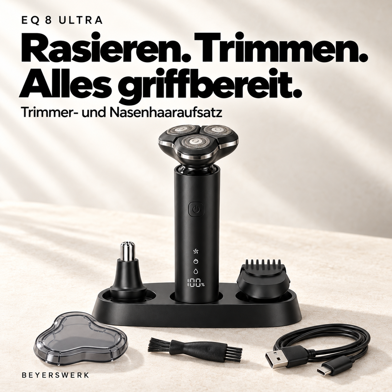 EQ 8 Ultra Elektrorasierer