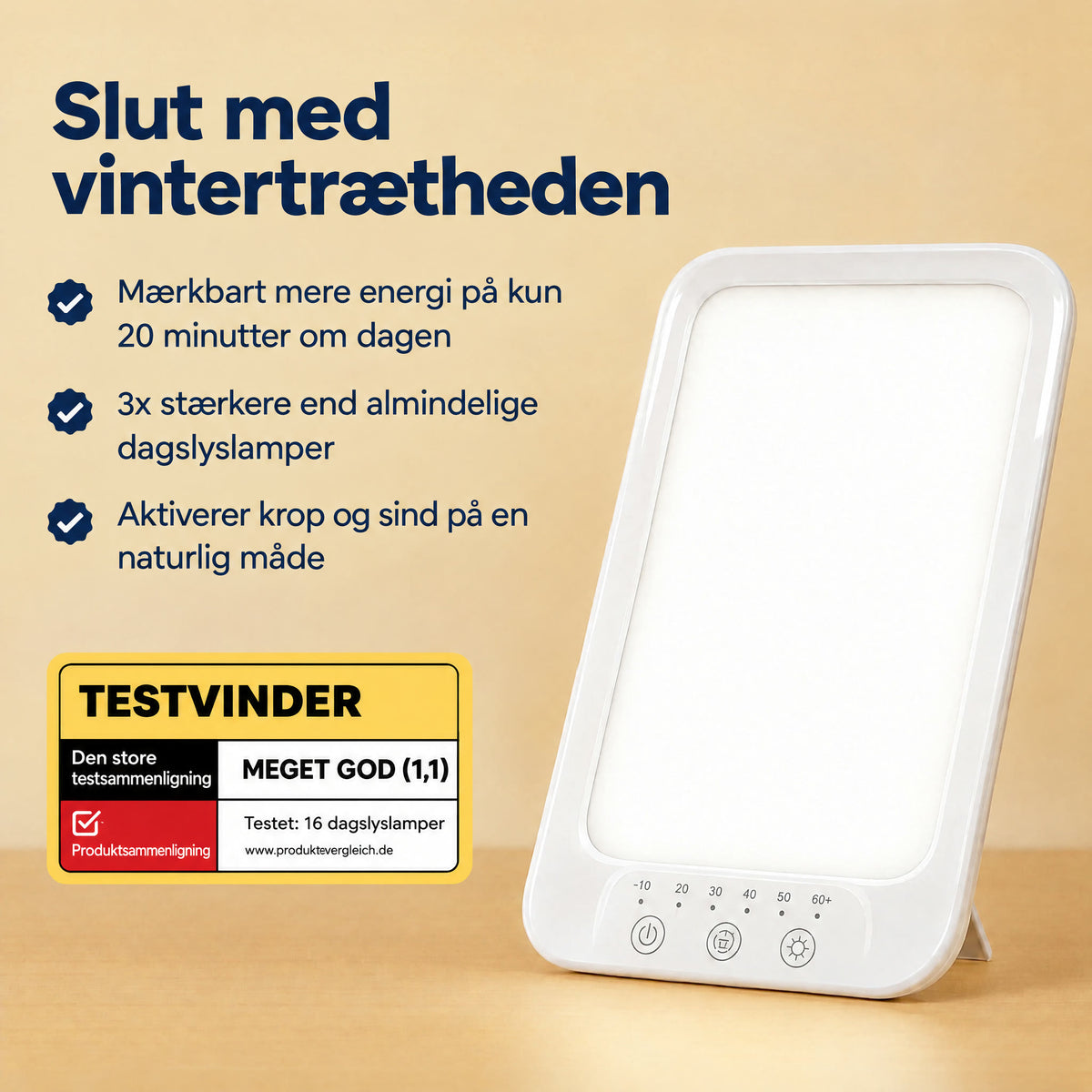 NordiLight dagslyslampe