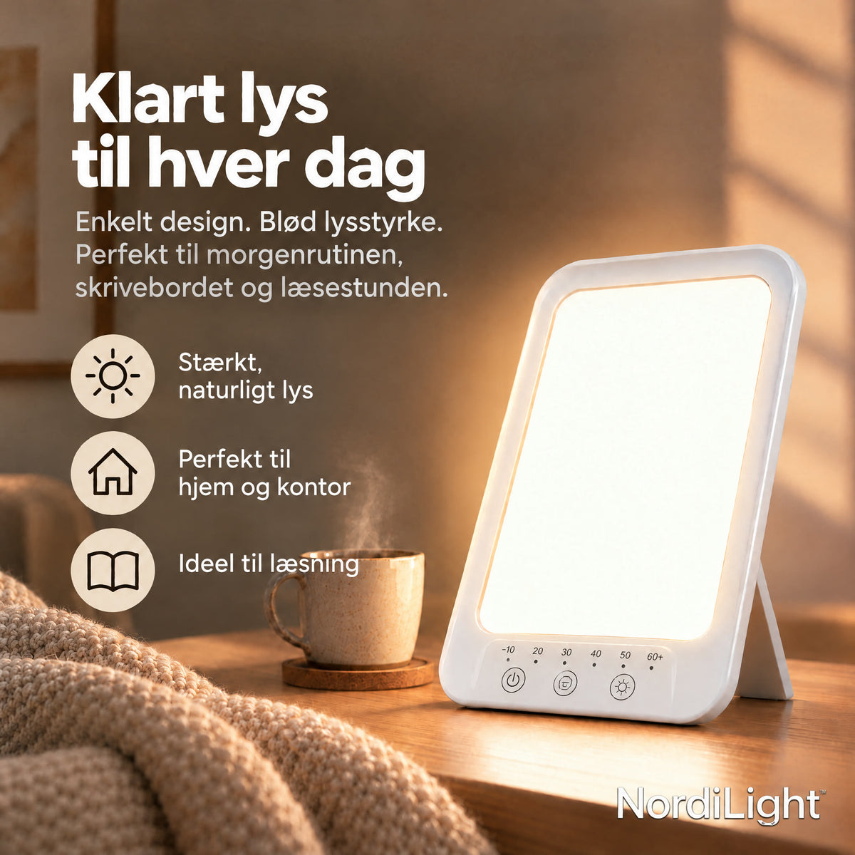 NordiLight dagslyslampe