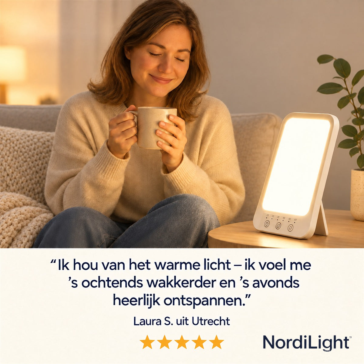 NordiLight daglichtlamp – Klantervaring Laura