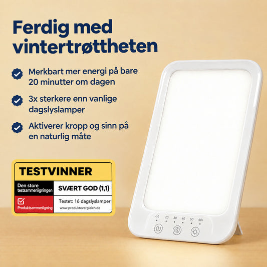 NordiLight dagslyslampe