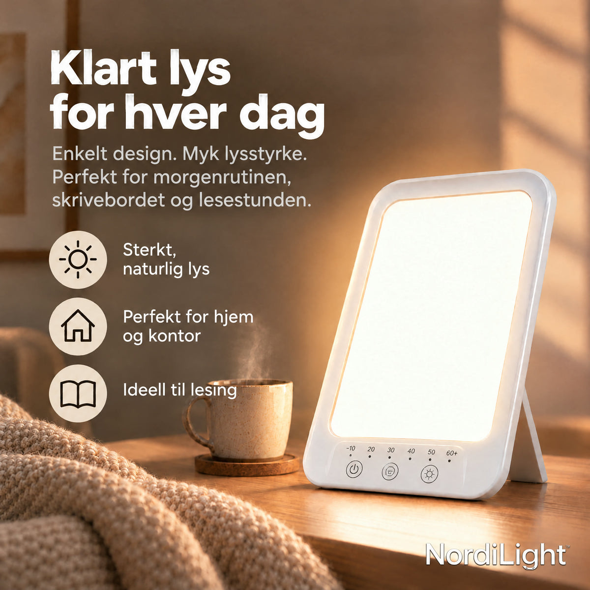 NordiLight dagslyslampe