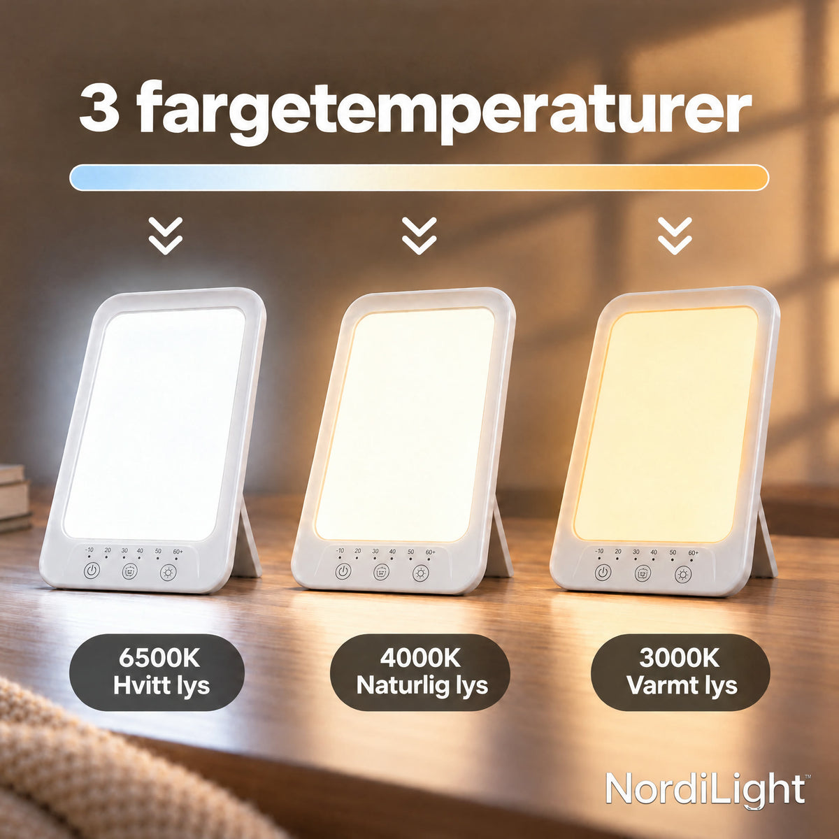 NordiLight dagslyslampe