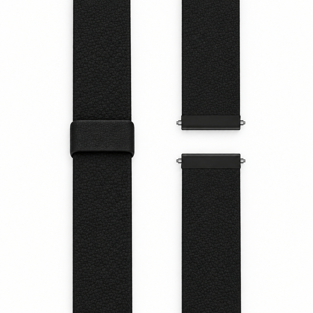 LunaPro Armband Silikon Schwarz, Detailansicht